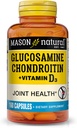 MASON NATURAL Glucosamine Chondroitin Plus Vitamin D3 - Supports Joint and Bone Health, Improved Mobility and Flexibility, 160 Capsules