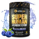 ALPHA LION Core Pre Workout avec Créatine pour la performance, Beta Alanine pour le muscle, L-Citrulline pour pompe et caféine tri-source pour l'énergie soutenue (60 services, Razzle Mania)
