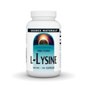 Quelle Naturals L-Lysine freie Form -Aminosäure Supplement unterstützt Energiebildung & Collagen - 100 Kapseln