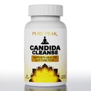 Candida Cleanse - Gut & Colon Support (60 Kapseln) - für Herren & Frauen - Natürliche Kräuter für Darm-Detox - Oregano Blatt, Wormwood, Black Walnut, Caprylic Acid