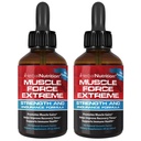 Muscle Force Extreme 2 Bottle Pack 345mg proprietäre Formel Unsere stärkste Stärke und Endurance Spray, verbessert Muskelkraft und Erholung Zeit 2oz Flaschen