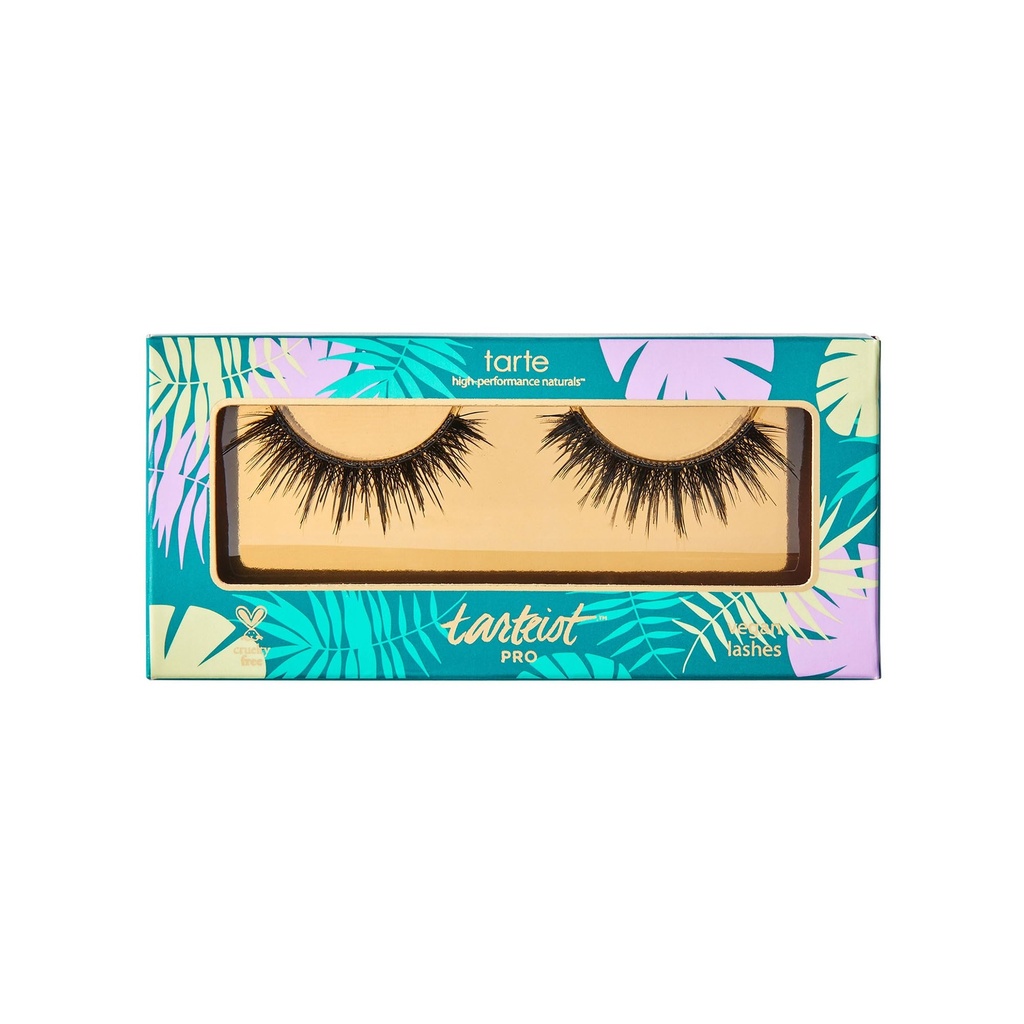 tarte tarteist PRO lashes –3D Flutter False Eyelashes with Lightweight Volume, Falsies for Comfortable Wear & Glam Finish, Vegan & Cruelty-Free, full size, goddess