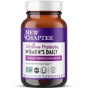 Nouveau chapitre Probiotiques pour les femmes - 60 ct (2 mois d'approvisionnement), Probiotique quotidien pour les femmes avec prébiotiques et probiotiques pour la santé vaginale et l'arbre chaste pour le soutien hormonal, 100% végétarien, non-OGM