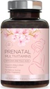 Pränatale Vitamine für Frauen mit Folsäure & DHA, Fetale Gehirnentwicklung Unterstützung mit Folat & Omega 3's, Multivitamin mit Vitamin A, C, D, B6, B12 & Eisen, Schwangerschaftsergänzung - 120 Softgels