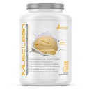 Metabolic Nutrition - Musclean - Milkshake, Whey High Protein Meal Ersatz, Maintenance Nutrition, Low Carb, Keto Diät, Verdauungsenzyme, Vanilla, 5 Pfund (50 ser)