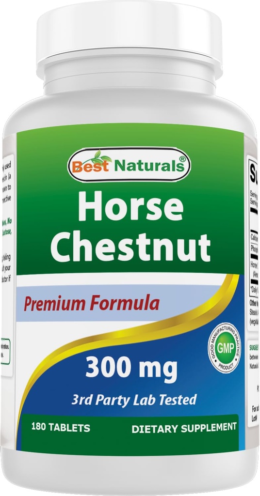 Best Naturals Horse Chestnut Extrakt 300 mg 180 Tabletten