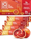 Poudre d'électrolyte d'hydratation IQMIX – formule 4-en-1 pour l'hydratation, la clarté mentale, l'humeur et la récupération – mélange de boisson sans sucre, kéto, thréonate de magnésium L, la crinière de Lion – 20 orangé de sang