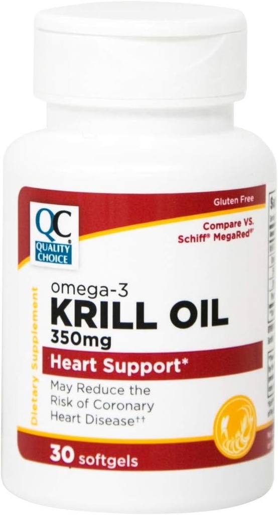 Qualität Wahl Krill Öl 350 Mg Softgels 30Ct