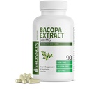 Bronson Bacopa Monnieri Extract 500 mg - Promotes Mental Clarity and Brain Function - Non GMO, 90 Vegetarische Kapseln