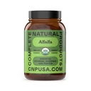 Komplette natürliche Produkte Pure Alfalfa Leaf - 100 Kapseln - 450 mg reines getrocknetes Bio Alfalfa Blattpulver in Veggie Kapseln