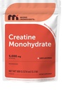 Instant Creatine Monohydrat Pulver 500 Gramm (1.1 Lb), 5000mg pro Serv, Micronized Creatine Powder, Unflavored, Pure, No Filler, Keto & Vegan, Easy Dissolve Pre Workout für Frauen und Männer