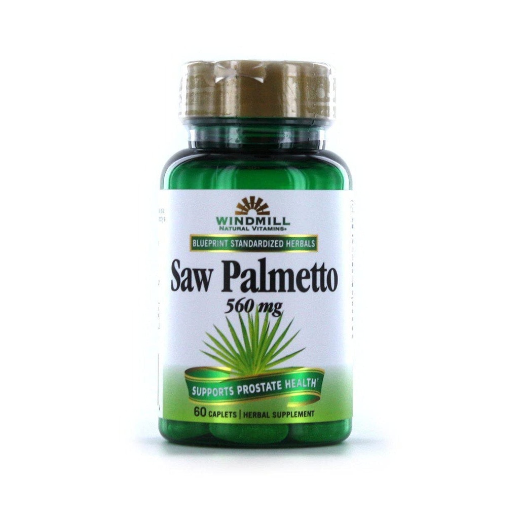 Windmühle Kräuter sah Palmetto 320 mg Nahrungsergänzungskapseln - 60 ea