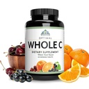 Optimale Gesundheitssysteme ganz C Kaubare | Potent Vitamin C von ganz Lebensmitteln | Acerola Kirsche, Orange Frucht, & Schwarz Johannisbeere + Bioflavenoide | 60 Tabletten