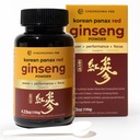 CHEONGHWA F&B Panax Ginseng Powder, 10% Ginsenoside (Gesamt 20.000mg, 4 Monate Versorgung), 4.23oz, +5 Jahre gegrÃ1⁄4ndetes koreanisches Rotes Panax Ginseng, Fokus & Immununterstützung, Ultrafeine Powder, Non-GMO