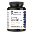 Premier Research Labs Supplément de Glycinat de magnésium - Magnésium pur, haute absorption, soutient la qualité du sommeil, chélaté, végétalien, tiers testé, Premier support énergétique - 90 capsules