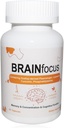Suppléments Cerveau Vitamine E pour la mémoire et la concentration,Soutien au drainage avec Curcumine,Plasmalogen & Liposomal pour une fonction cognitive et une concentration accrues,60 portions