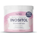 Binto Inositol Pulvermischung | 60-Tag Versorgung | 40:1 Verhältnis von Myo und D-Chiro Inositol | Hormon Balance und Ovulation Unterstützung | Konservierungsmittelfrei