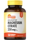 Sundance Magnesium Citrate Softgels | 250 mg | 50 Count | High Absorption | Non-GMO & Gluten Free Supplement