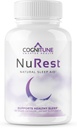 CogniTune natürliche Schlafhilfe für Erwachsene - Kräuter-Schlafhilfe-Ergänzung - Non-Drowsy Formel mit Melatonin, Valerian Root, Lemon Balm, Kamille, GABA & Mehr
