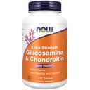 JETZT Nahrungsergänzungsmittel, Glucosamin & Chondroitin Extra Strength, Sulfat Formen, 120 Tabletten