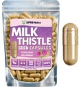 Capsules de graines de chardon de lait - 180 Compte (3 mois d'approvisionnement) Supplément de chardon de lait premium Riche en silymarin pour soutenir le foie et la digestion - Pure, non-OGM Cardo Mariano Pinces de chardon de lait