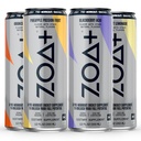 ZOA+ Pre-Workout Energy Drink, Variety Bundle - NSF zertifiziert für Sport mit Zero Sugar, Nitric Oxide Support, B & D Vitamine, Aminosäuren und Elektrolyte - 48 Packung