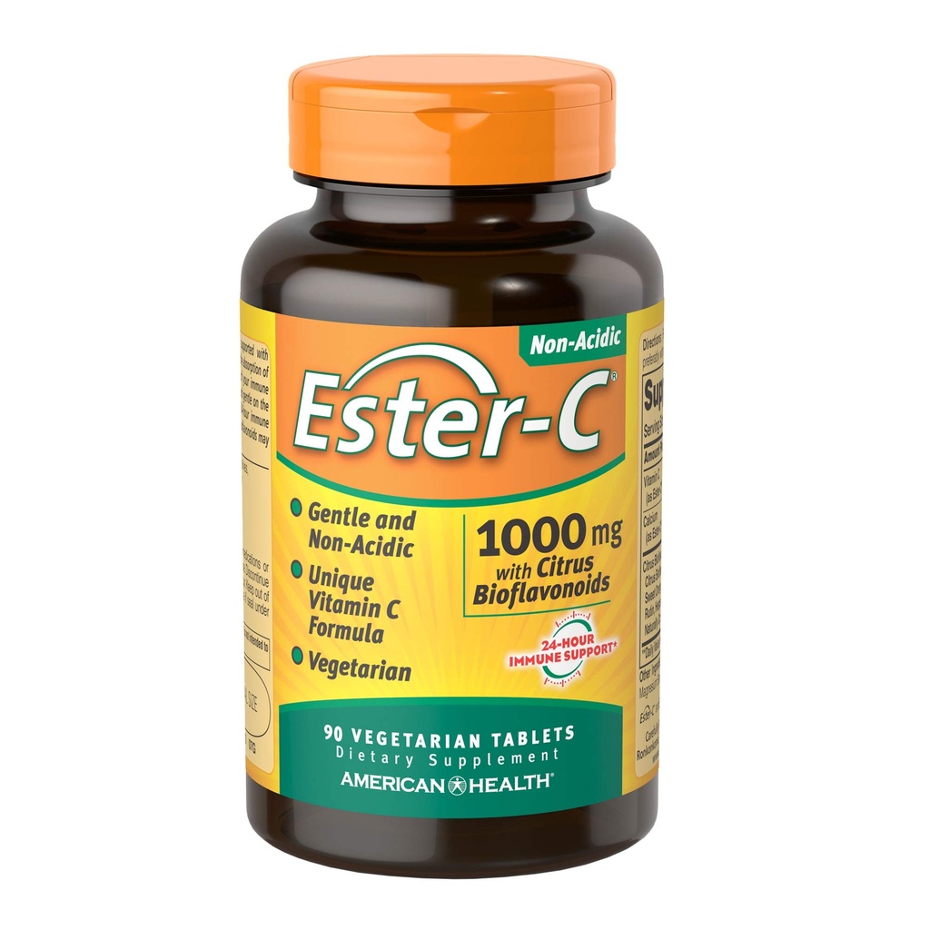 American Health Ester-C mit Citrus Bioflavonoids, 1000 mg, 90 Tabletten