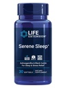 Lebensverlängerung Serene Sleep – Ashwagandha, Black Cumin – Schlafzusatz, Ruhe, Schlafunterstützung ohne Melatonin – Einmal täglich, Glutenfrei, Non-GMO – 30 Softgels