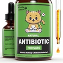 Winnie & Lottie Natürliche Antibiotika für Katzen | Cat Antibiotics | Cat Antibiotic | Pet Antibiotics | Cat Immune Support | Antibiotika für Katzen | Cat Multivitamin | Cat UTI Antibiotika | 1 fl oz