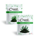 Bio Spirulina & Chlorella Superfood Pulver, Vegan, Non-GMO