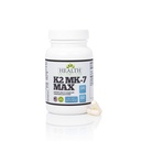 Gesundheit als es Ought Vitamin K2 MK7 MAX extra Stärke 300mcg Supplemeny | Soy kostenlos, bewährte Bioverfügbarkeit & Sicherheit | 60 Kapseln
