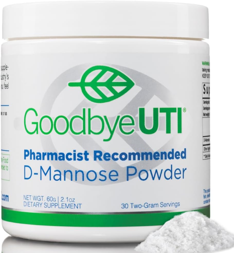 Premium D-Mannose Pulver | Pure | Natürliche Urinary Tract Gesundheit | 30-tägige Versorgung | Made in USA | Vegan