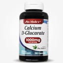 Lab - Calcium d-glucarate, Calcium 1000mg -120 Caps, Calcium Supplement- Menopause Support- Hormon Harmony- Liver Detox- Detox Cleanse- Ultra hohe Absorption- Calcium, Calcio.