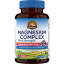 Vitalitown 10 in 1 Magnesium Complex Supplement - 400mg Elemental Magnesium Chelat mit Glycinat, Citrate, Malate, Taurate & More - für Schlafherz Energie - Non-GMO, Vegan, 90 Caps