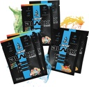 EFlow Nutrition ENRAGE Black Preworkout Packs d'échantillons - Packs de voyage - Haute énergie Stim, pompe, résistance, endurance, focus, formule nootropique - Sour Gummy & Sour Mango Flavor (6 packs)