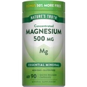 Nature's Truth Magnesiumoxid 500mg Kapseln | 90 Count | Non-GMO & Gluten Free High Strength Supplement