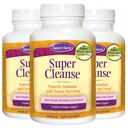 Nature’s Secret Super Cleanse - Extra Strength Colon Cleanse with 14 Herbs & Probiotic Support - Promotes Gut Health Detox Cleanse & Digestive Support Gentle Elimination Formula - 100 Tablets (3 Pack)