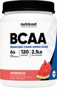 Nutricost BCAA Powder 2:1:1 (Watermelon, 120 Portionen) - Glutenfrei, Non-GMO, Vegetarisch
