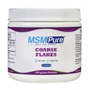 KALA HEALTH MSMPure MSM Powder, Coarse Flakes, US-Sourced MSM, 8.8 oz | OptiMSM Powder Supplement, Organic Sulfur, Vegan, Kosher, Halal, 3rd-Party Tested, Joint Comfort, Mobility, Skin, Hair & Nail