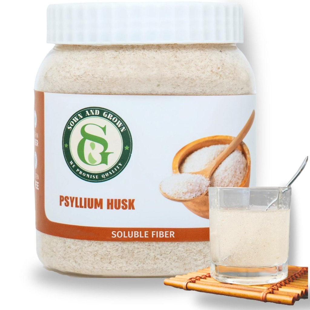 Psyllium Husk Ganze, 12 Unze - Ganze Husk Faserergänzung, Vegan, kein Zucker oder künstliche Süßungsmittel, Non GMO, Glutenfrei