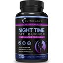 PHYTOCHOICE Pilules de perte de poids de nuit pour les femmes-Carb Blocker Appetite Suppressant avec Melatonin-Fat Burner Diet Pills qui fonctionnent rapidement pour les femmes-Nuit Métabolisme Booster-Fabriqué aux États-Unis-1 Pack