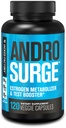 Jacked Factory Androsurge Estrogen Blocker für Herren - Natürliche Testosteron Booster für Herren & Estrogen Metabolizer mit Tongkat Ali, DIM, Long Jack & More - Test Booster & Muskelaufbau - 120 Zähler