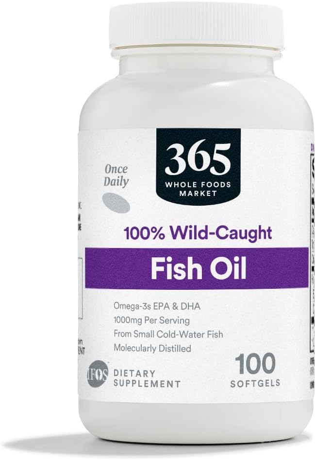 365 von Whole Foods Market, Oil Fish 1000 Mg, 100 Softgels