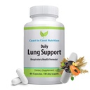 Daily Lung Cleanser & Detox Support Supplement : rafraîchissez vos poumons pour respirer plus facilement.