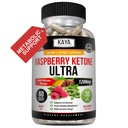 Kaya Naturals Keto Diät Himbeer Keton - Weight Loss Supplement, Appetite Kontrolle, Boost Stoffwechsel - 60 Zähler