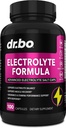 Elektrolyt Pillen Ergänzung Salz Tabletten - Elektrolyt Kapseln mit Kalium, Magnesium, Natrium, Chlorid, Calcium Ersatz für Keto, Cramps & Rehydration Salts Beilagen - 100 Hydration Caps
