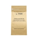 Pure Original Zutaten Unflavored Instantized BCAA (1lb) Pulver, verzweigte Kette essentielle Aminosäuren, Ergänzung