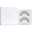 Intake Breathing Extra Intake Bands (Pack of 2), Small-Medium (M1), Matte White. (Tabs NOT Included)