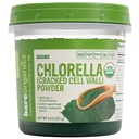 BareOrganics 12522 Poudre de Chlorella, 8 Once