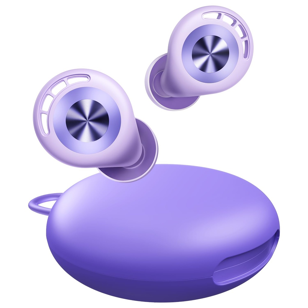 Ear Plugs for Sleeping 50dB Earplugs Noise Cancelling Ear Plugs for Noise Reduction Concerts Soft Reusable Silicone Earplugs for Snoring Side Sleepers Shooting Airplanes with 7 Eartips Case
